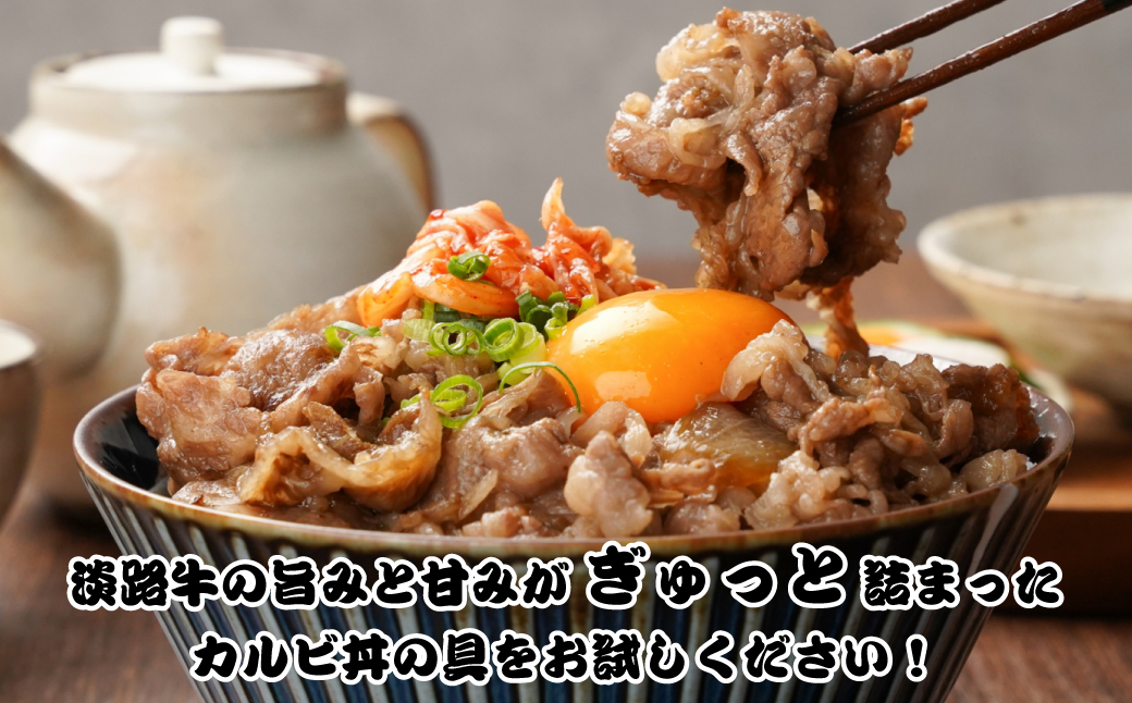 淡路牛カルビ丼の具 160ｇ×10食　　[カルビ丼 牛丼 カルビ丼の具 牛丼の具]