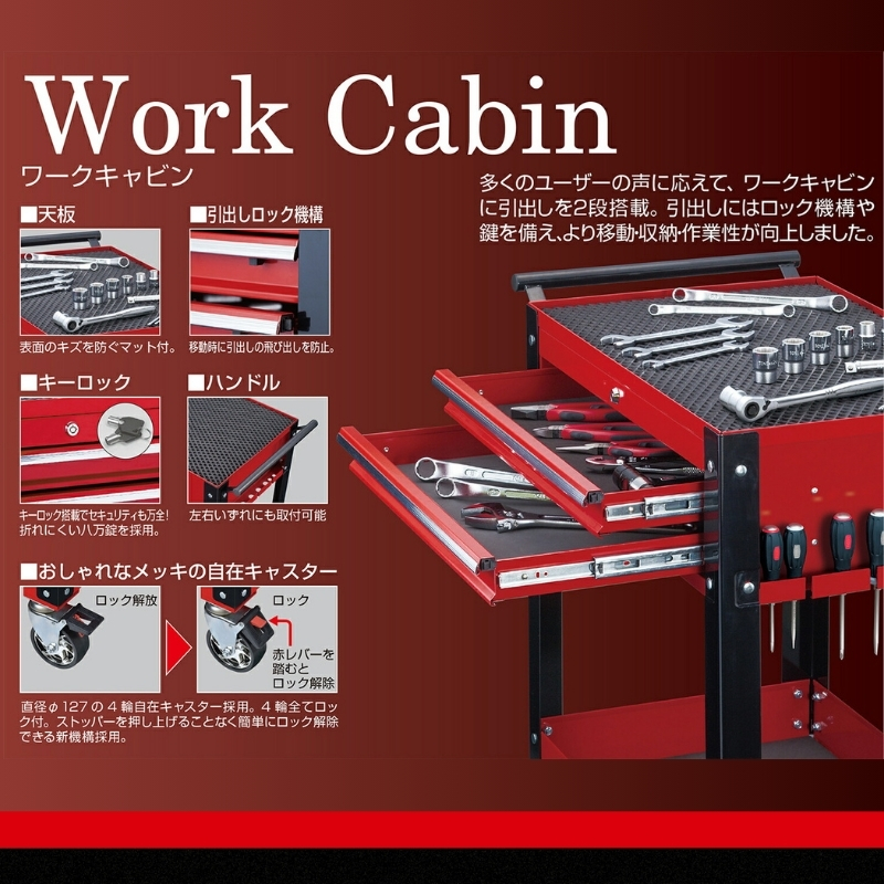 TONE トネ ワークキャビン TC1701R　工具　TONE　トネ 15001-30025230｜トルクレンチ デジタル 工具 整備士 自動車 バイク DIY 日本製 メンテナンス_イメージ3