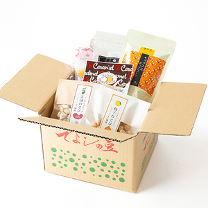 【甘辛セット(6個)】キャラメルポップコーン・ナッツ類(黒糖・正油・柚子・キャラメル)・はちみつ大豆【1461580】