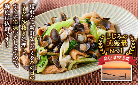 【ふるさと納税】漁師直送！宍道湖産ヤマトシジミ・冷凍2kg【1-322】