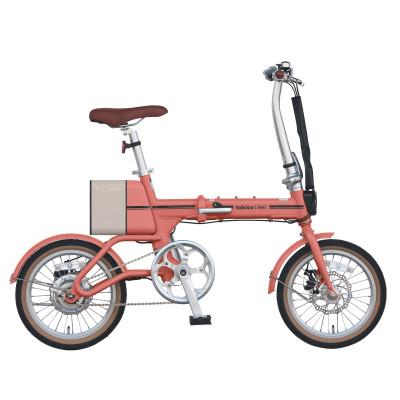 ふるさと納税 和泉市 電動アシストオリタタミ自転車　tabico　mini　メイプルレッド