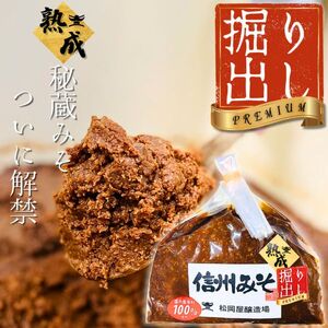 【 秘蔵 掘り出し みそ 】 プレミアム 手仕事 量り売り 500g | 松岡屋醸造場