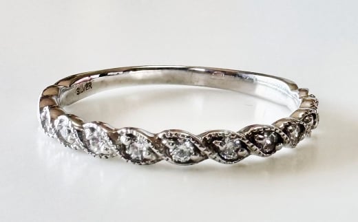 プラチナダイヤモンドリング ハーフエタニティーリング 0.15カラット 【AW-907/0003】 1本 プラチナ ダイヤモンド リング 指輪 ジュエリー ジュエリーケース 天然ダイヤモンド 記念日 冠婚葬祭