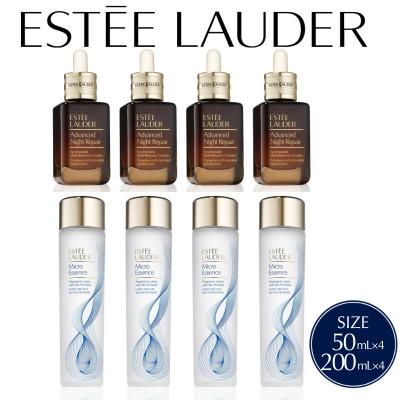 ふるさと納税 茨城県 アドバンス ナイト リペア SMRコンプレックス+マイクロ エッセンス ローションBF 各4個セット