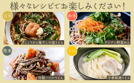 雑穀物語 美人うどん 180g×5種　麺 うどん