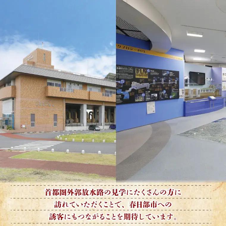 首都圏外郭放水路　盛りだくさん！ポンプ制覇コース1名様チケット(引換券)【埼玉県 春日部市 観光 産業観光 機械興味 非日常 おでかけ 週末 一人 旅行 大人 レジャー】(BM004-1)