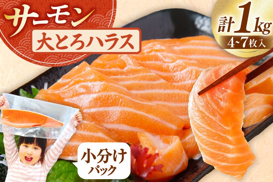 
            訳あり サーモン 刺身 トロ ハラス フィーレ 個包装 総重量1kg [足利本店 宮城県 気仙沼市 20564915] 魚介類 海鮮 さけ サケ シャケ 鮭 お刺し身 刺し身 はらす 鮭ハラス 個包装 骨取り 魚 魚介 小分け 生食用 真空パック 食品
          