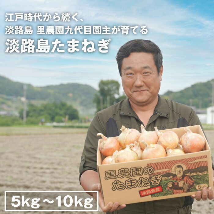 【ふるさと納税】淡路島たまねぎ（5キロ・10キロ） 玉ねぎ 淡路島産 甘い オニオン