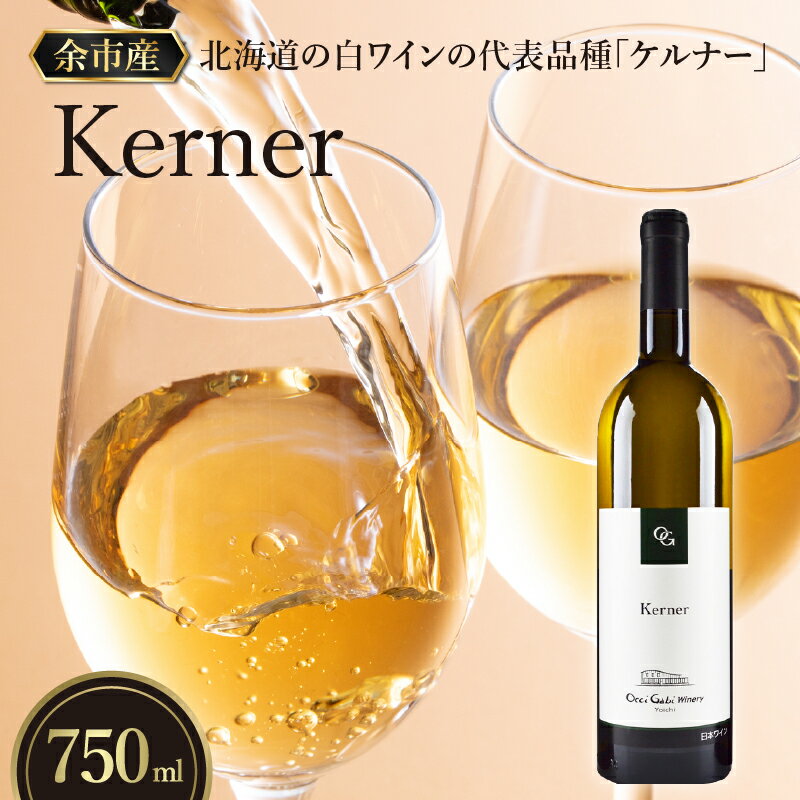 【ふるさと納税】余市町産のぶどうを使った 白ワイン ケルナー 【OcciGabi Winery】 北海道 余市町 ぶどう 食前酒 葡萄酒 果実酒 程よい酸味 甘み 華やかな香り お酒 お祝い ワイン お取り寄せ 送料無料