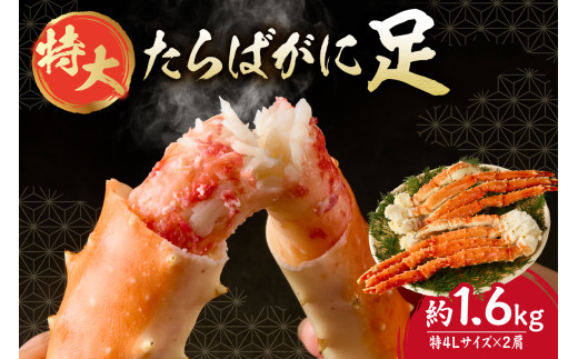 特大たらば蟹足　特４L×２本