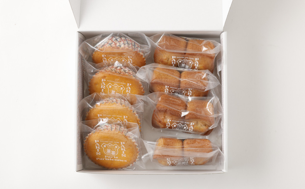 Paris Parisiennes マスカルポーネケーキ 4個・ フィナンシェ 4個 セット 焼菓子