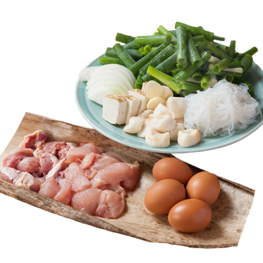 ＜八起庵＞京の鶏すき焼き2人前