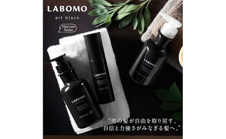 シャンプー ラボモ アートブラックシャンプー 2本セット 270mL×2 頭皮環境 髪 頭皮 抜け毛 爽快感