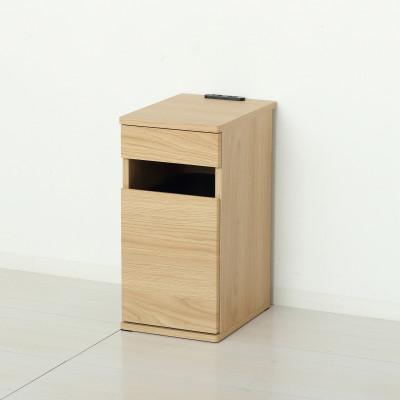 ふるさと納税 海南市 コンセント付ダストボックス　ナチュラル |  | 01
