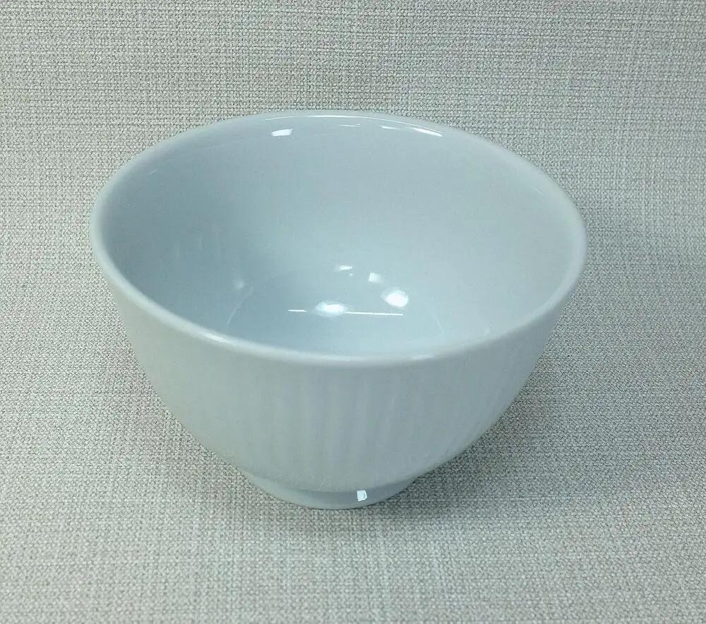 【波佐見焼】φ13ｃｍの小さめ丼５個組  花ふわり白 【西海陶器】 ５ 30590｜波佐見焼 陶器