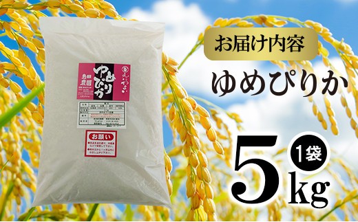 北海道米「恵庭産たつやのゆめぴりか」5kg