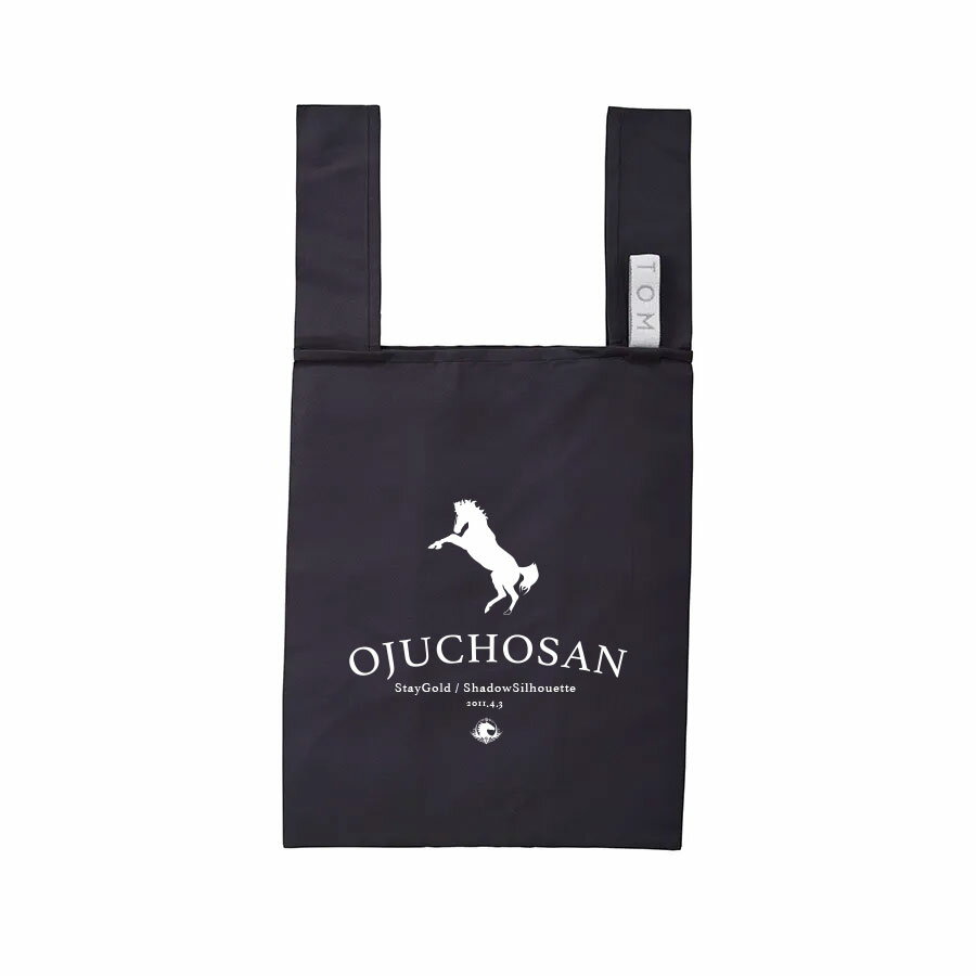 【ふるさと納税】【オジュウチョウサン】丸めて使えるエコバッグ【 ふるさと納税 人気 おすすめ ランキング 馬 競馬 競走馬 オジュウチョウサン 北海道 平取町 送料無料】 BRTV012