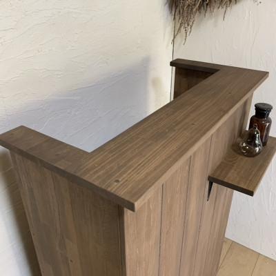 ふるさと納税 入間市 【サイズオーダー】木製 レジカウンター おしゃれ ショップカウンター na305 |  | 03