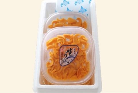 エゾバフンウニ塩水パック70～80g×2P[10月下旬以降発送] B-40022