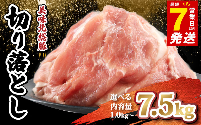 
            ＼最短7営業日以内発送／ 豚肉 切り落とし 選べる 1.0 ～ 7.5 kg 小分け 真空パック 千葉県 産 銘柄 美味北総豚 豚 豚こま肉 豚コマ肉 国産 こま肉 500g 冷凍 カレー 鍋 野菜 炒め 炒め物 煮物 家庭用 送料無料 産地直送 便利 人気 美味しい 新鮮 時短 料理 千葉県 旭市 旭食肉協同組合 ask
          