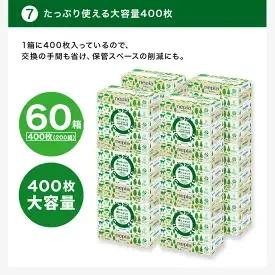 ネピア　ネピecoティシュ200組　5箱×12パック
