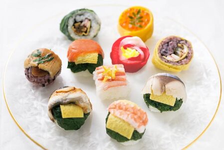 うるわし手鞠わさび葉寿し 15個入　近鉄百貨店 奈良店　　寿司　すし　お寿司　わさび　てまり寿司　寿司　すし　お寿司　わさび　てまり寿司　寿司　すし　お寿司　わさび　てまり寿司　寿司　すし　お寿司　わ