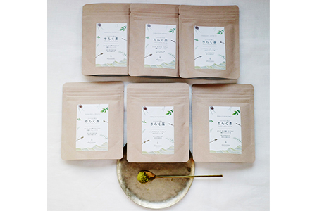 【 マツリカサボン 】 りらく茶 ( よもぎ ・ 松の葉 ・ すぎな の3種の 粉末ブレンド茶 ) 6袋セット / 数量限定 国産 岡山 真庭 農薬不使用 粉末 ブレンド茶 ノンカフェイン デカフェ ヨモギ 松の葉 スギナ MATSURIKA SAVON (MATSU-10)【savon004-01】