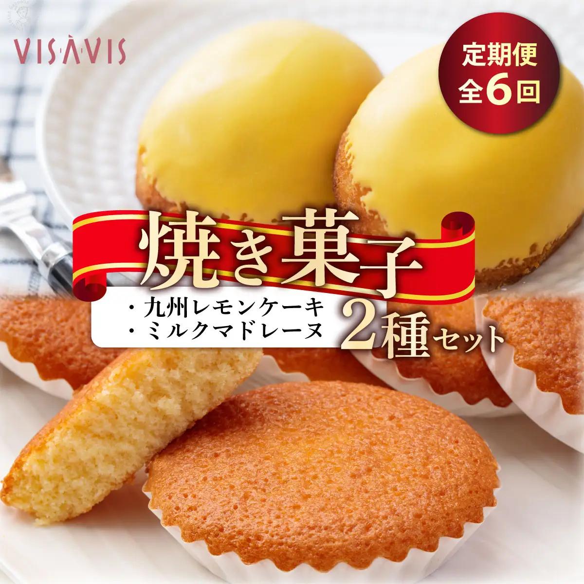  ＜定期便・全6回＞焼き菓子 2種セット 計9点【VISAVIS】