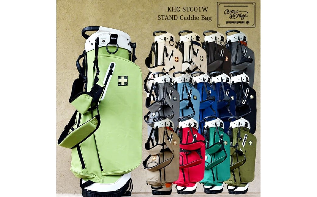
            【選べるカラー】木の庄帆布 公式 スタンドキャディバッグ STAND Caddie Bag LIMITED EDITION  【KinoshoTRANSIT】キャディ バッグ ゴルフ ゴルフバッグ 岡山県 倉敷市
          