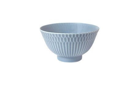 【美濃焼】 さざなみ 茶碗 ブルーグレー 2枚セット 瑞浪市 / 小田陶器 JS企画 皿 お皿 食器 器 飯碗[AZAZ286]