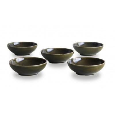 ふるさと納税 瑞浪市 テラグラーズ　ラージボウル　オリビエ　5客揃