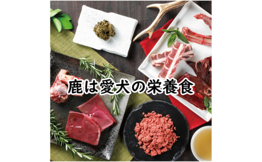 丹波市産 鹿肉 ペット用手づくり食 ミニセット 国産ジビエ 高たんぱく低脂肪 デンタルケア 兵庫県