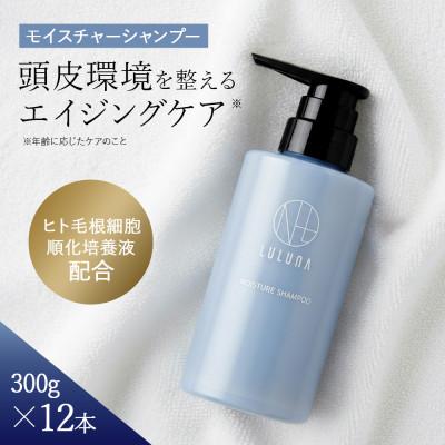 ふるさと納税 入間市 〈12本セット〉モイスチャーシャンプー(1年分)[LULUNA]ルルーナ