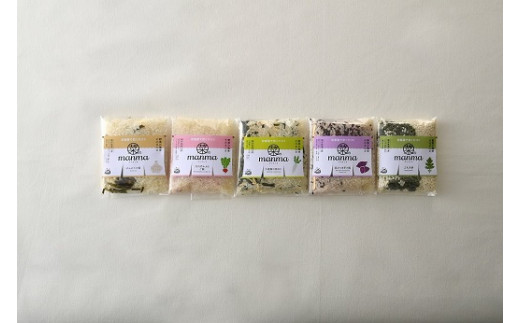 菜のｍａｎｍａ 5種セット【炊き込みご飯 ご飯 セット 炊くだけ 簡単 セット 赤かぶらご飯 大根葉 菜めし さつまいもご飯 にんにくご飯 よもぎ餅】[A-040006]