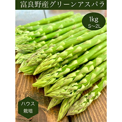【ふるさと納税】【2026年発送】北海道富良野産グリーンアスパラガス　約1kg【配送不可地域：離島】【1355320】