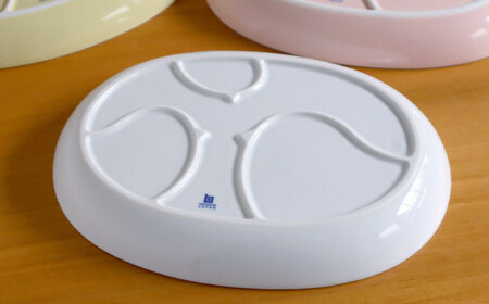 【白山陶器】【PiPi】お子様用食器 ホワイト 5点セット【波佐見焼】[TA196]