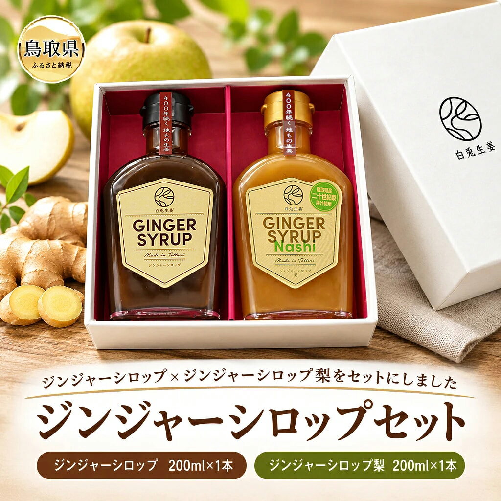 【ふるさと納税】ジンジャーシロップセット_T2600444