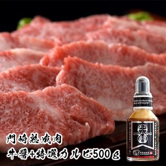 《格之進》門崎熟成肉 特選カルビ500g＋牛醤1本