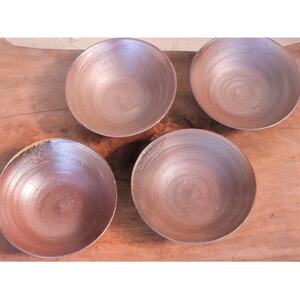 備前焼 皿(4枚セット)　st-025【1281010】