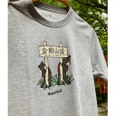 【ふるさと納税】【グレー S】大阪府千早赤阪村　金剛山頂　オリジナルデザインTシャツ　モンベル(mont-bell)【1515988】