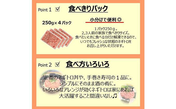 【3回定期便】 SANKO海商 ネギトロ 定期便 3ヶ月 冷凍ネギト
