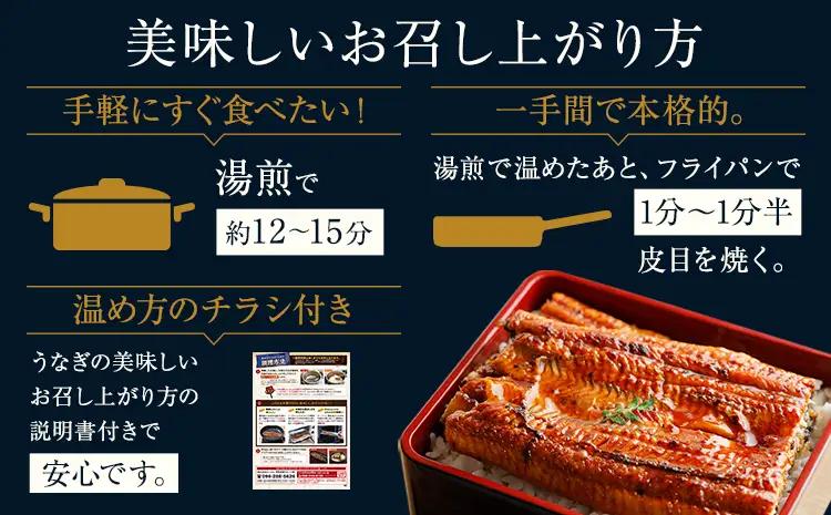 うなぎ 2尾  国産 タレ付 鰻《3-7日以内に出荷予定(土日祝除く)》