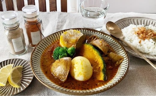 北海道スープカレー スパイス キット 4人分×2個 （81g×2個） 合計8人分セット （合計162g） ／ レシピ付き スープカレー カレー 手作り 簡単調理 セット 北海道 北広島市 常温