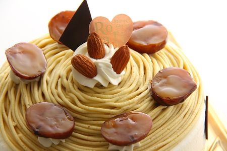 ケーキ 和栗を使ったマスカルポーネ入りモンブラン ロリアン ※日付指定不可
