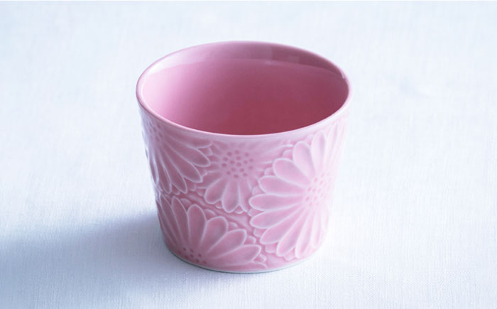 【波佐見焼】マリーゴールド ミニカップ 5色セット「彩-sai-」【翔芳窯】 [FE137]