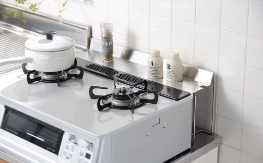 コンロすきまラック【 隙間収納 キッチン収納 ステンレス製 [leye] 】 FC010263