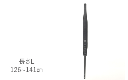 AQUBE MUSIC PRODUCTS ギターストラップ　シュリンク ブラック ［ L ］(裏面カラー：スムースベージュ)_0029-005-T05-3