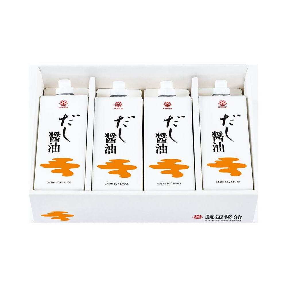 【セット】【鎌田醤油】 だし醤油500ml　4本入 & 低塩だし醤油200ml　3ヶ入