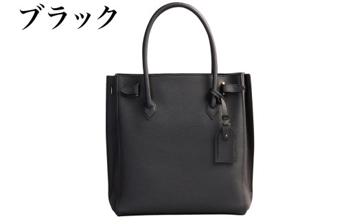 シオン トートバッグ ブラック【1343-GMS】｜革製品 レザー 国産 [1032]