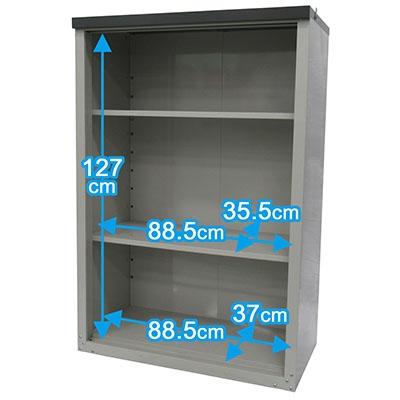 ふるさと納税 三条市 倉庫 物置 便利 家庭用収納庫 132cm [グリーンライフ] 【055P014】 |  | 03